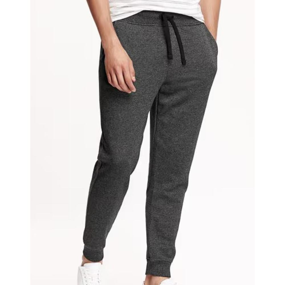 Old Navy Men's Smoky Gray Heather Tapered Street Joggers - Size XXL